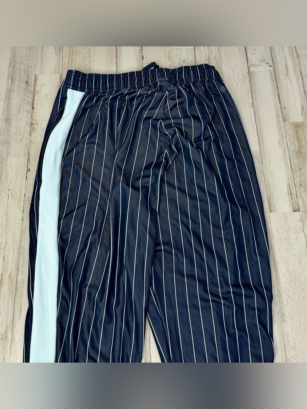 Adidas Climalite Men’s Small Sweatpants Blue Light Blue Stripe - Picture 9 of 10